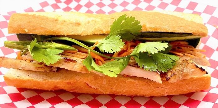 Order BANH MI CHICKEN food online from Kim Son Cafe  store, Houston on bringmethat.com