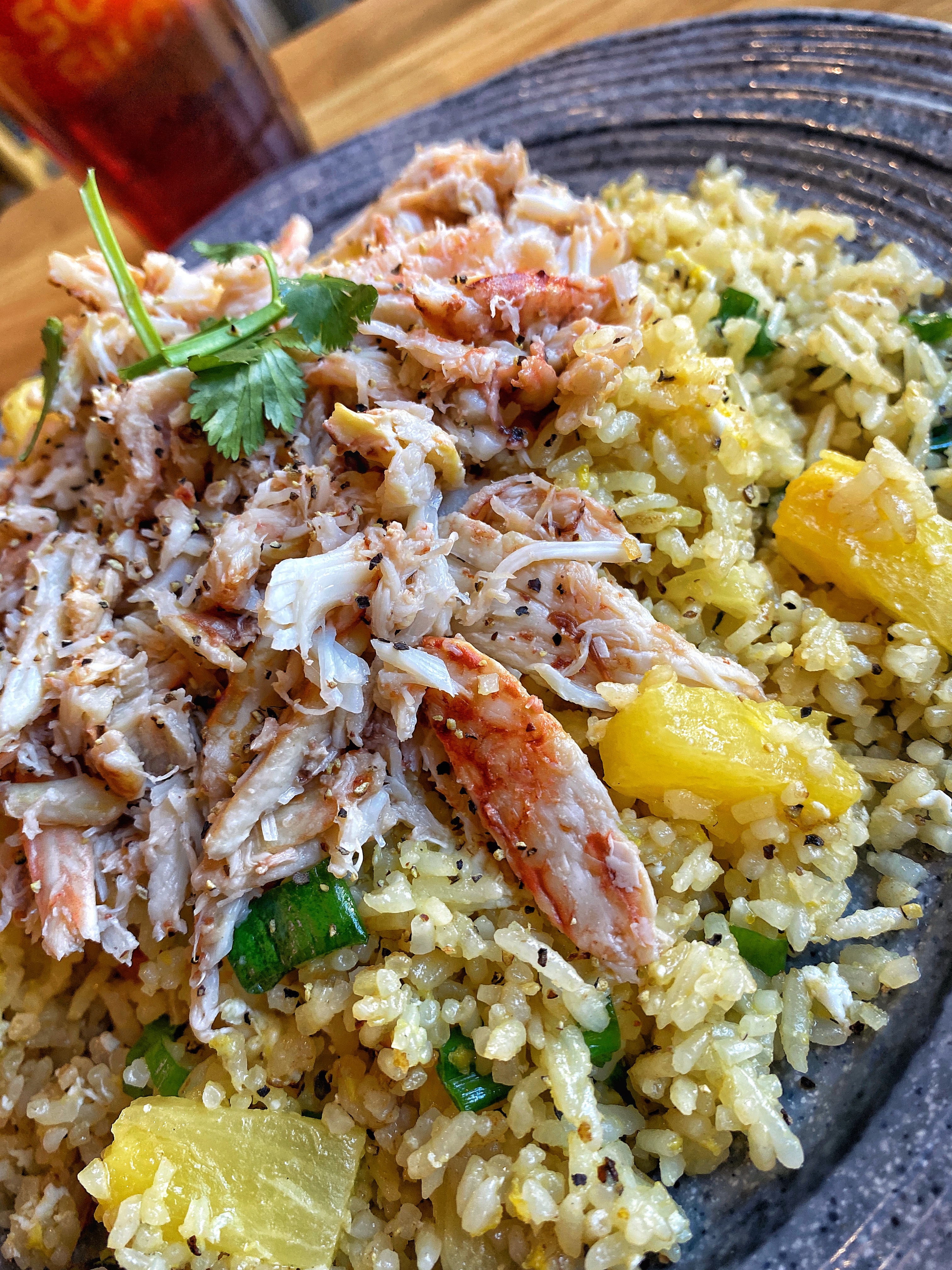 Order Crab Fried Rice food online from Soup Shop store, South Gate on bringmethat.com