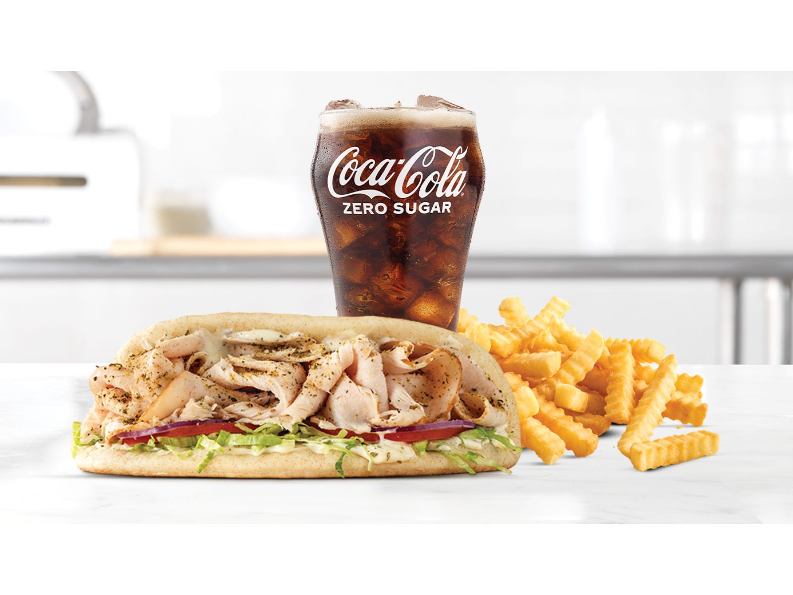 Order Turkey Gyro Combo food online from Arby store, Azle on bringmethat.com