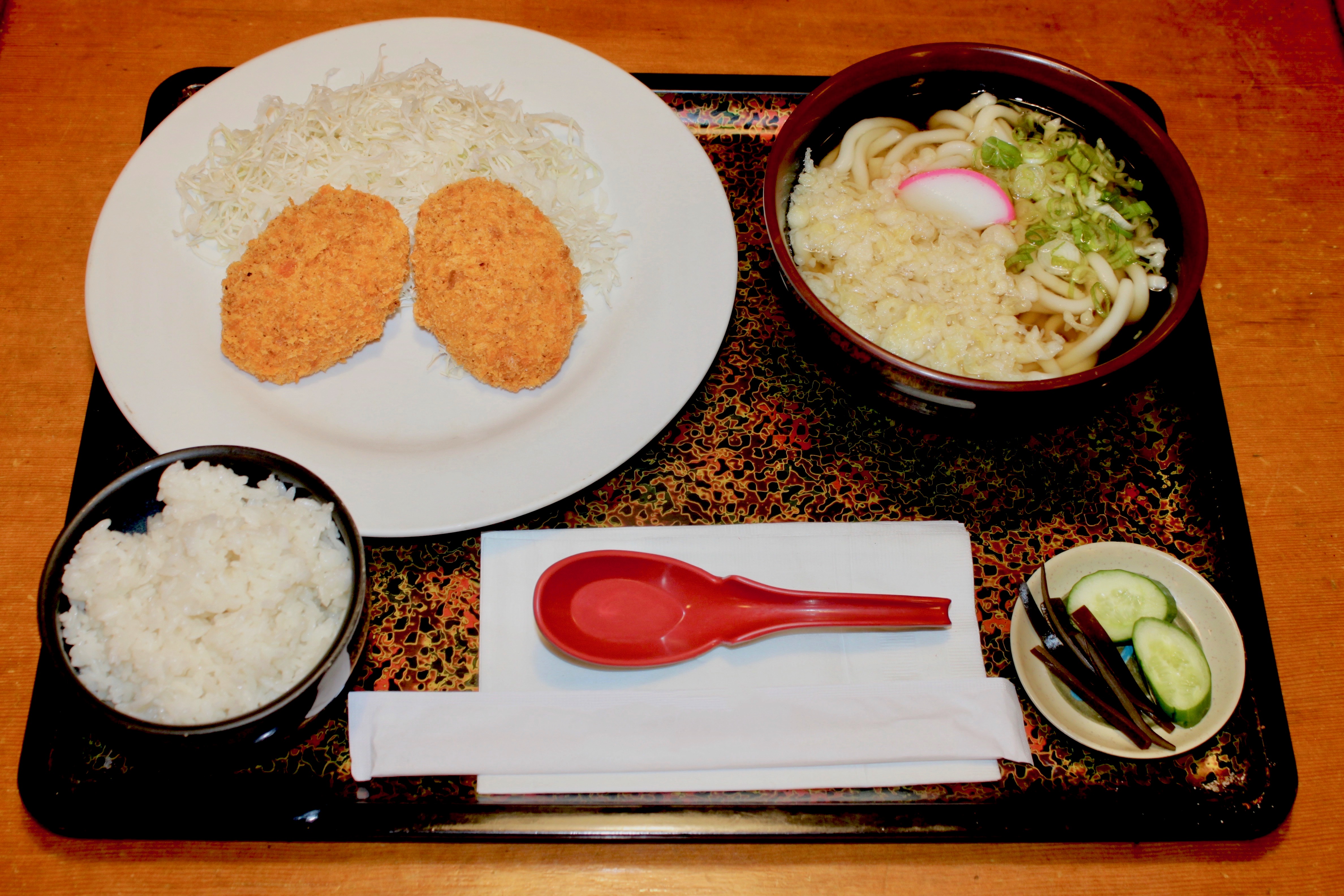 Order Croquette Set food online from Kotohira Restaurant store, Gardena on bringmethat.com