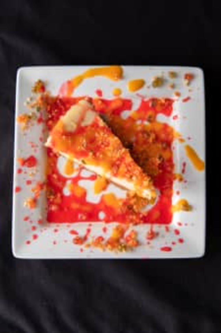 Order Mango Cheesecake food online from Holi Indian Grill store, Panama City on bringmethat.com