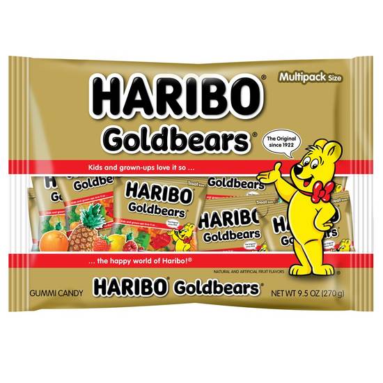 Order Haribo Gold Bears Gummi Candy with Wrapped Pouches, Multipack Size, 9.5 OZ food online from Cvs store, PHOENIX on bringmethat.com