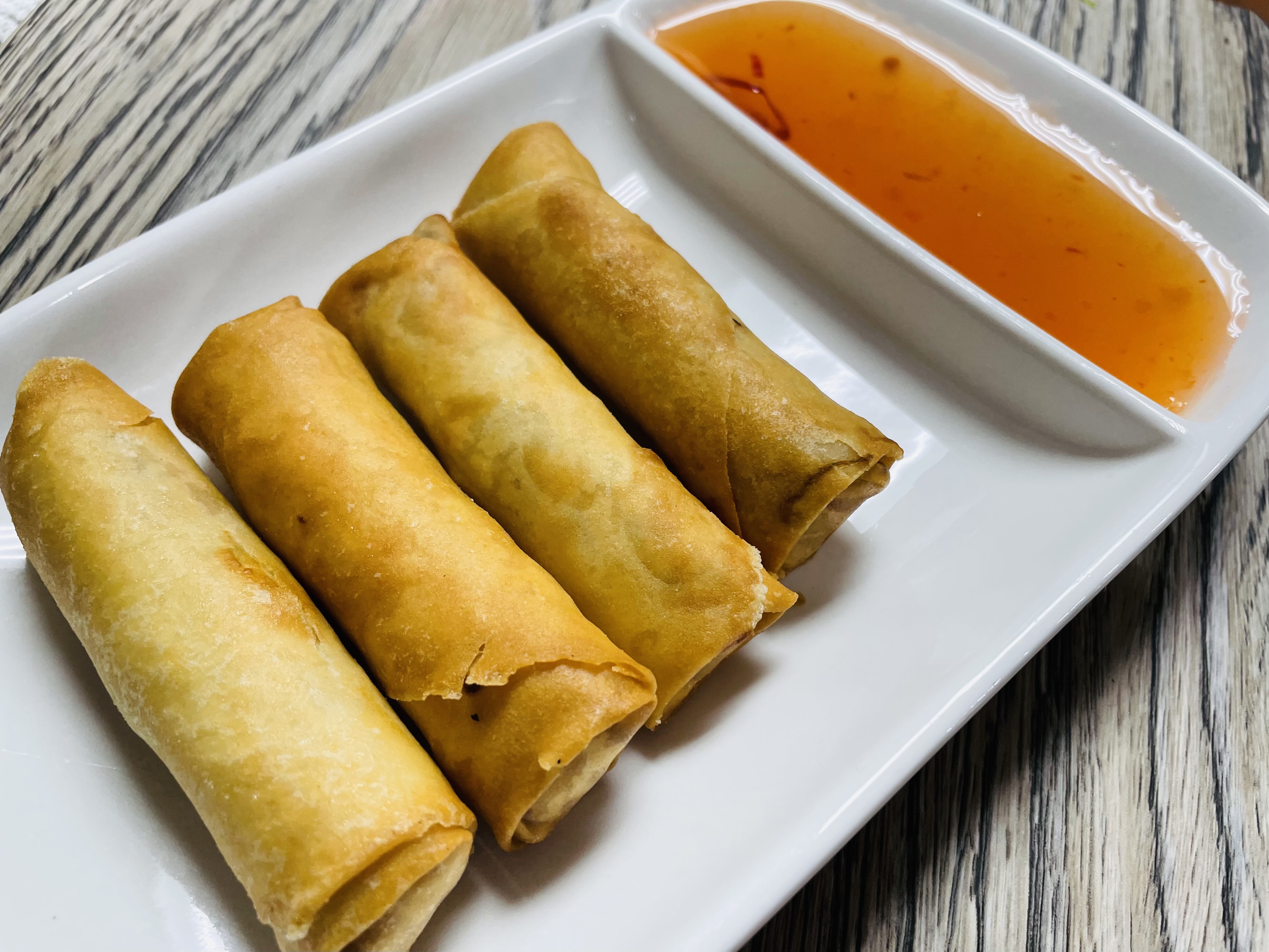 Order Spring Rolls food online from Rice and Spice Thai Street Food store, Charlotte on bringmethat.com