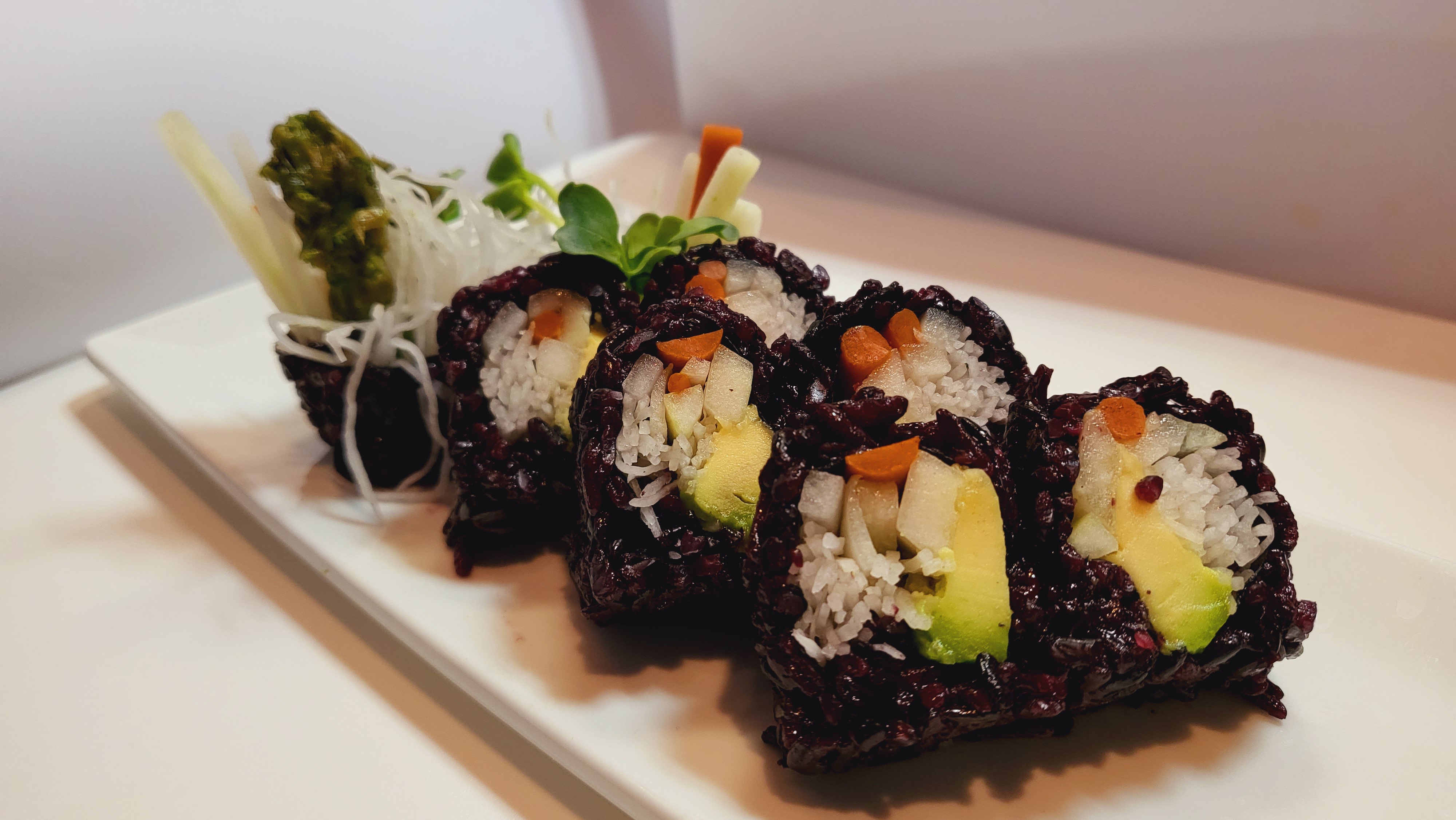 Order Vegon Black rice roll food online from Sushi Tanuki store, Las Vegas on bringmethat.com