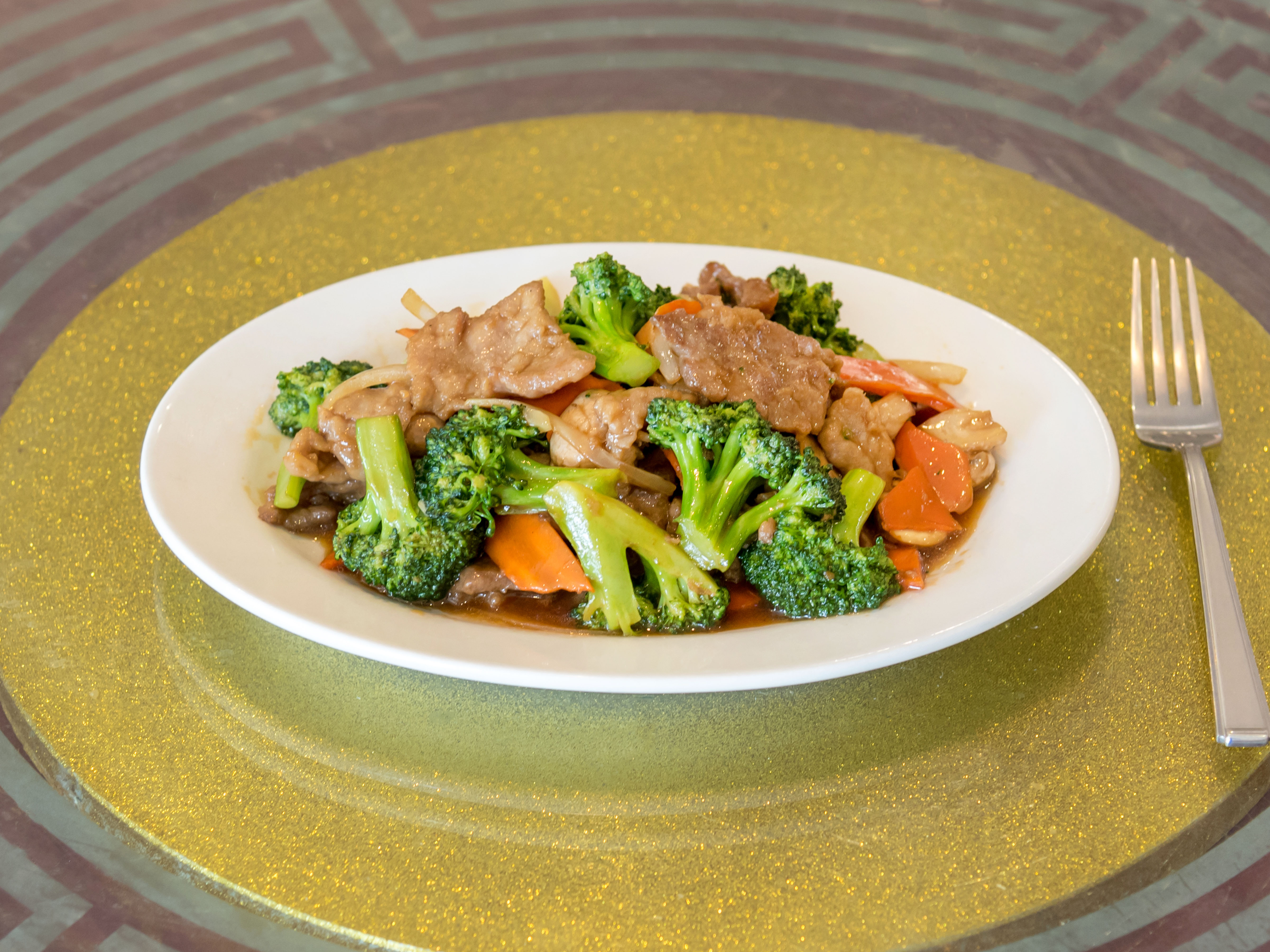Order 129. Beef with Broccoli food online from Good Taste Restaurant store, Vancouver on bringmethat.com
