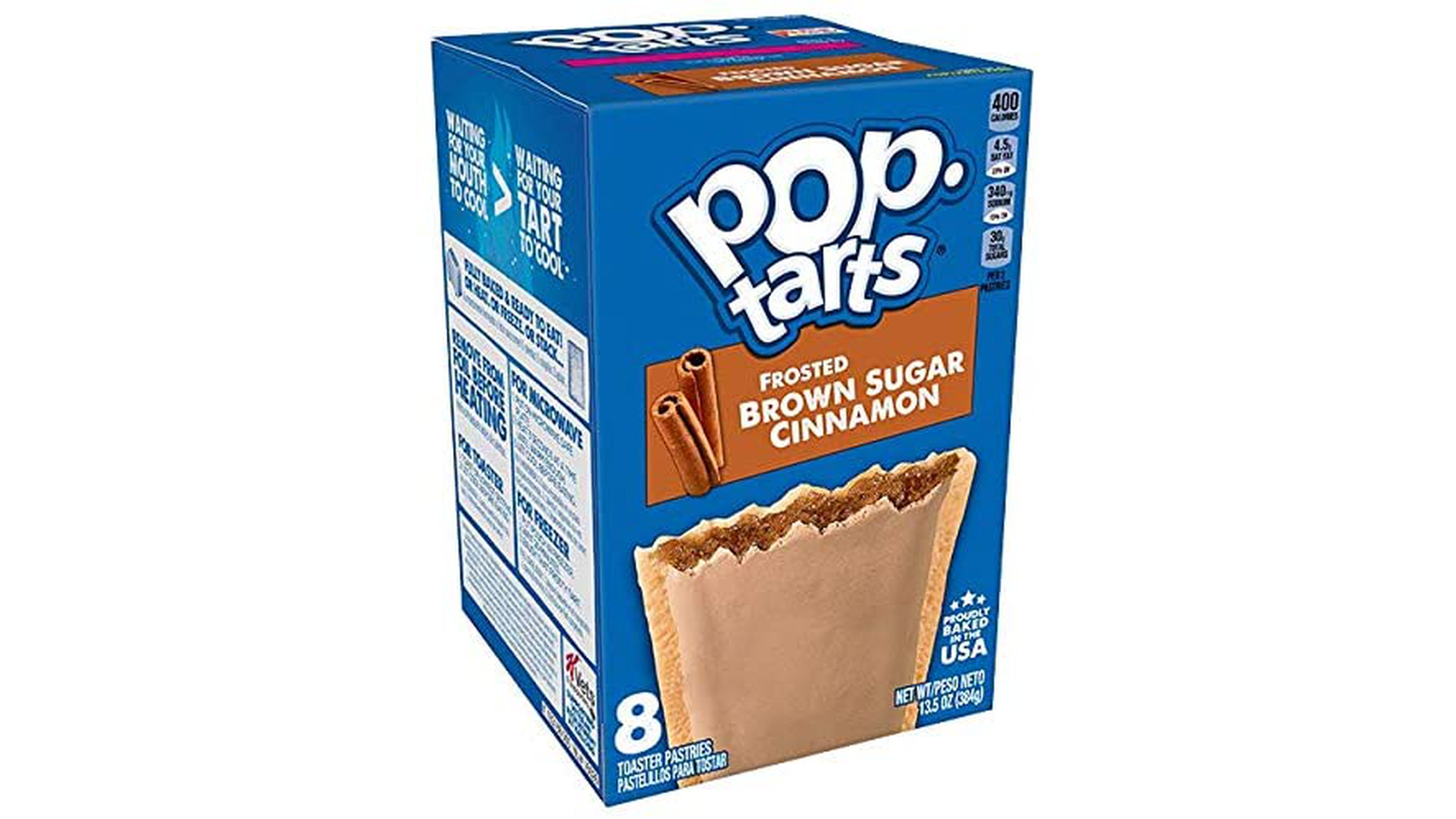 Order Kellogg's Frosted Brown Sugar Cinnamon Pop Tarts, 384g food online from Lula Convenience Store store, Evesham on bringmethat.com