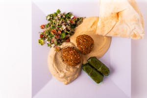 Order Mediterranean Platter food online from Bowl of Greens store, Phoenix on bringmethat.com