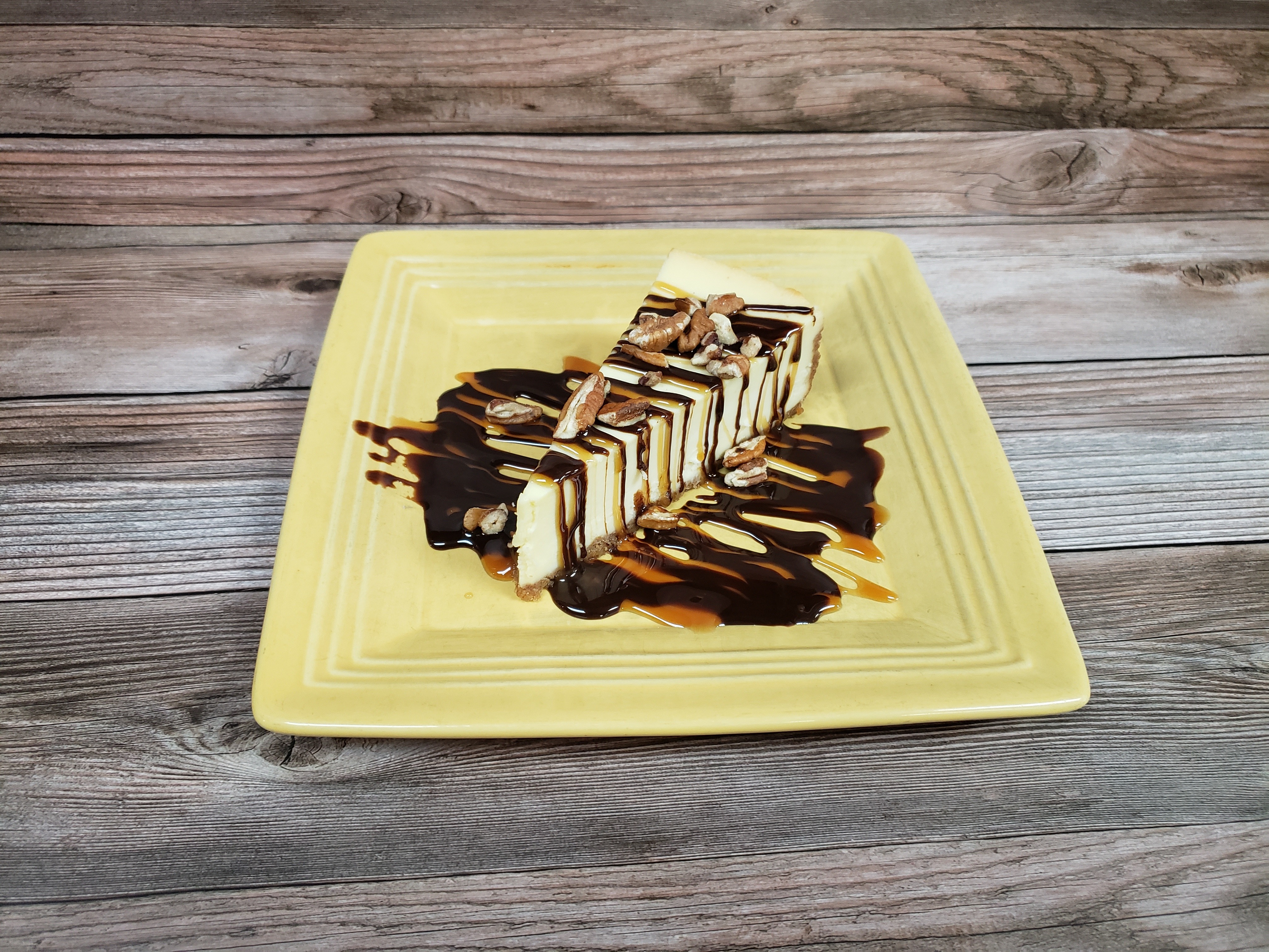 Order Turtle Cheesecake food online from Ground Round store, Neenah on bringmethat.com
