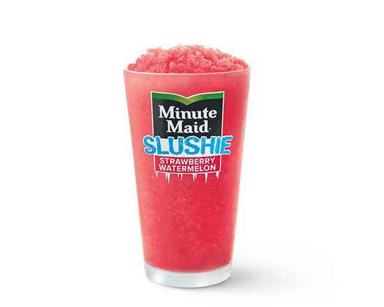 Order Minute Maid Strawberry Watermelon Slushie®  food online from McDonald's store, Douglasville on bringmethat.com