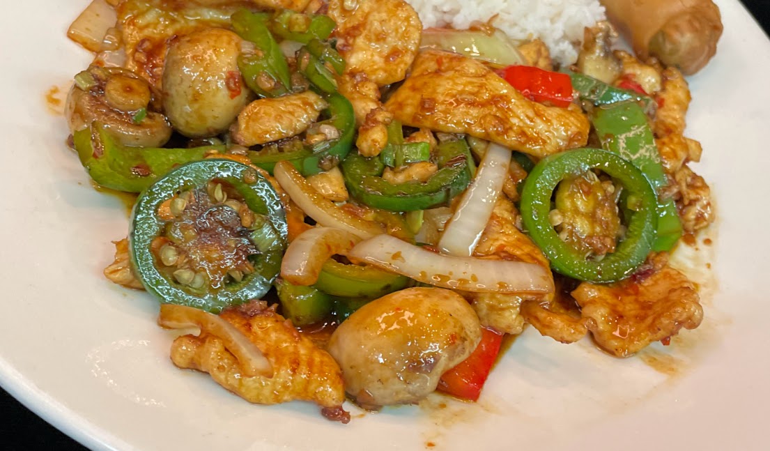 Order Spicy and Tangy Chicken food online from Cafe Ginger store, Houston on bringmethat.com