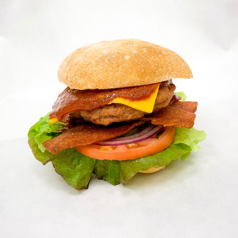 Order BBQ Bacon Burger (Kapolei Exclusive) food online from Down To Earth store, Kapolei on bringmethat.com
