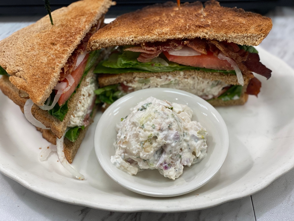 Order KELLY'S CHICKEN SALAD CLUB food online from Meeting Street Cafe store, Providence on bringmethat.com