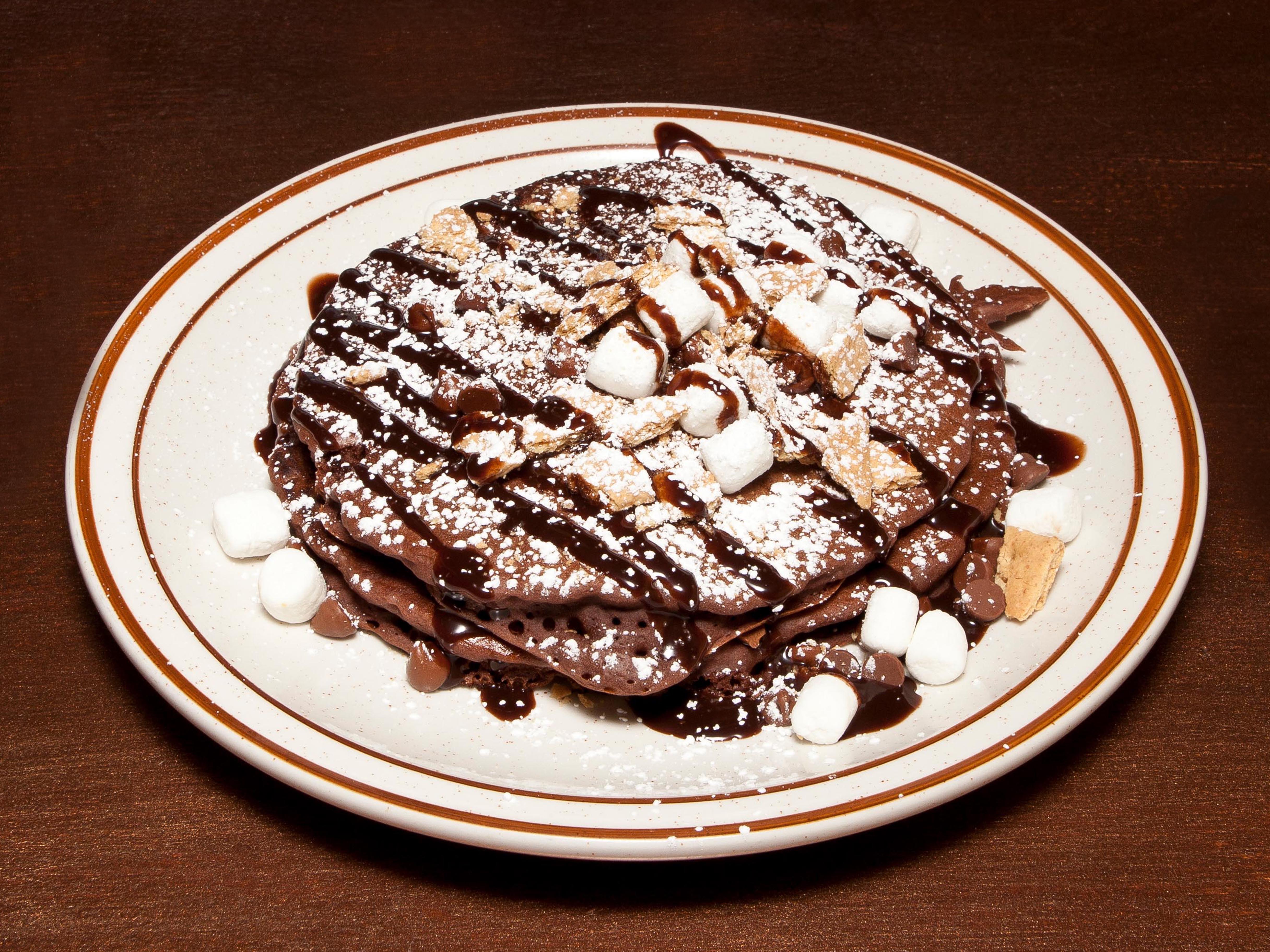 Order The S'mores Pancake food online from Divine Eatery store, Las Vegas on bringmethat.com