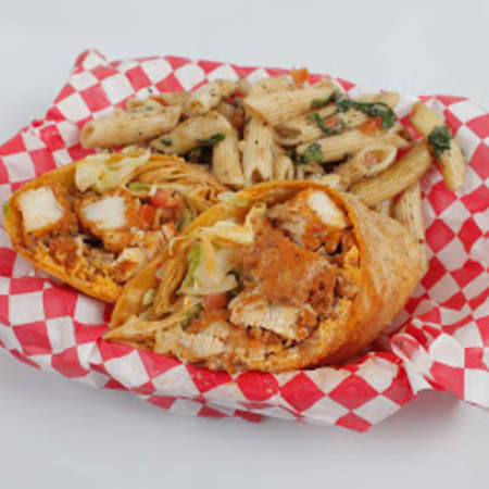 Order Buffalo Chicken Wrap food online from Friends Grayson Grill store, Grayson on bringmethat.com