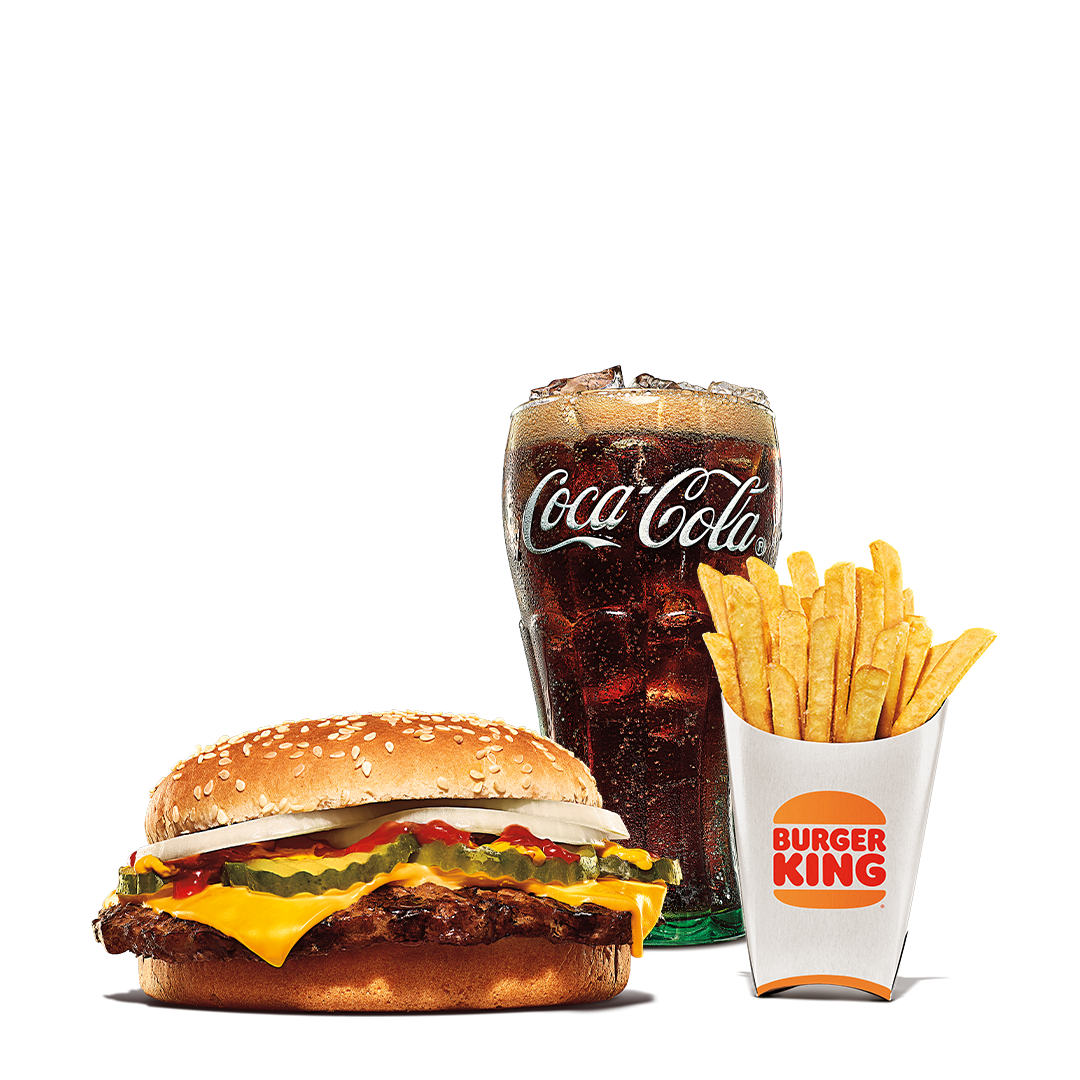 Order QUARTER POUND KING™ Meal food online from Burger King store, Holmes on bringmethat.com