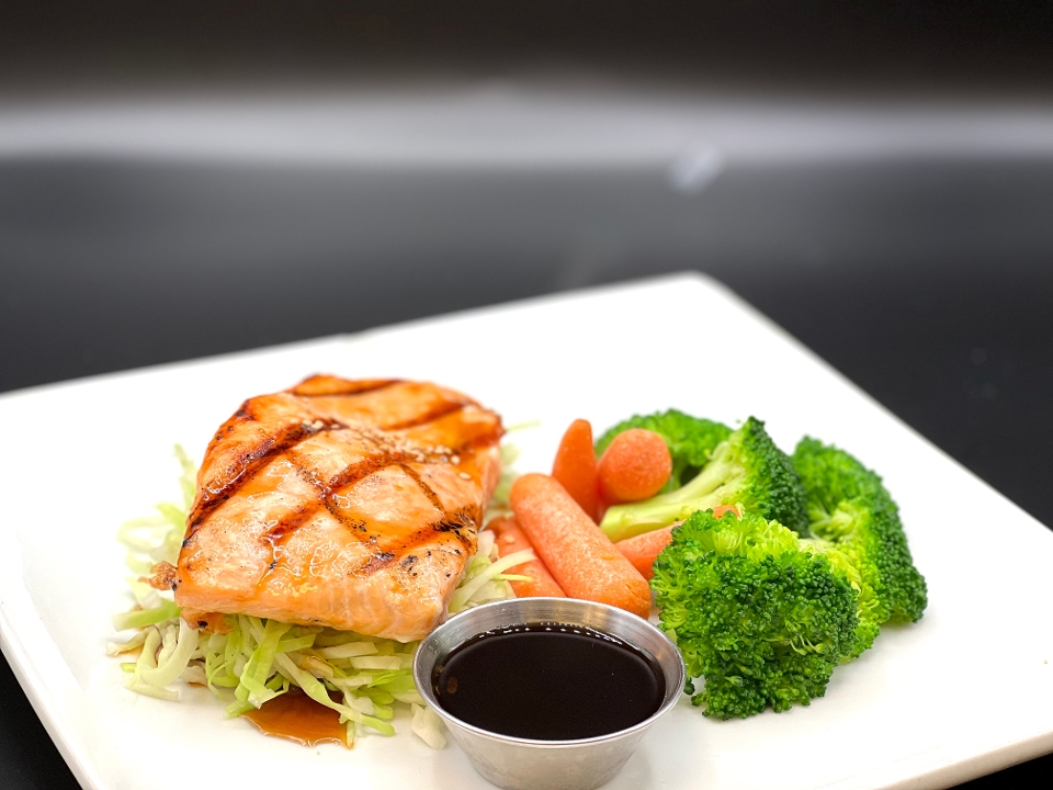 Order HEAVENLY SALMON food online from Thai By Trio store, Los Angeles on bringmethat.com