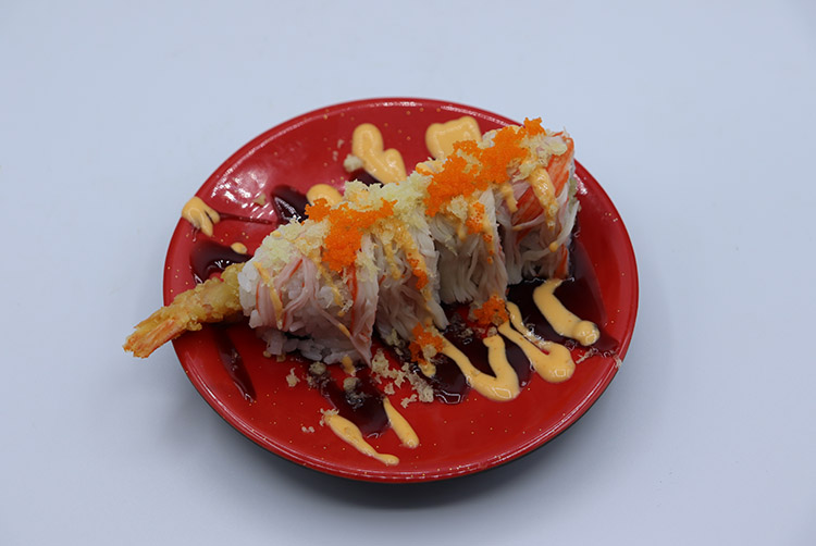 Order Red Devil roll food online from Sushi Hada store, Portland on bringmethat.com