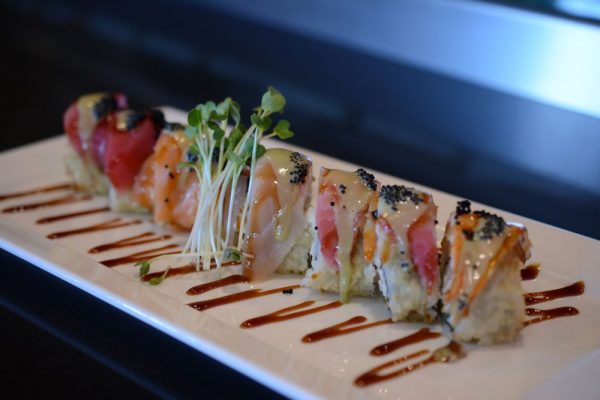 Order Fish Man Roll food online from Aiya Sushi & Ramen store, Dickinson on bringmethat.com