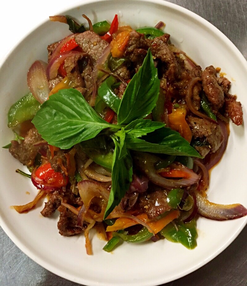 Order Thai Basil Beef food online from No.1 chinese restaurant store, New York on bringmethat.com