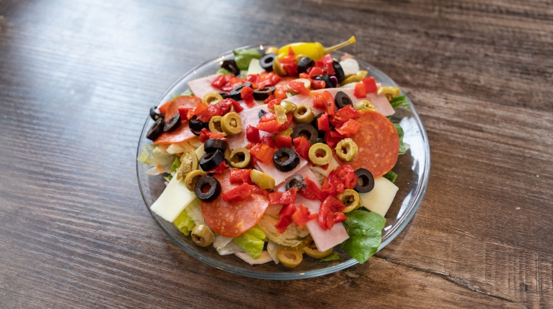 Order Individual Antipasto Salad food online from Aurelio Pizza Woodridge store, Woodridge on bringmethat.com