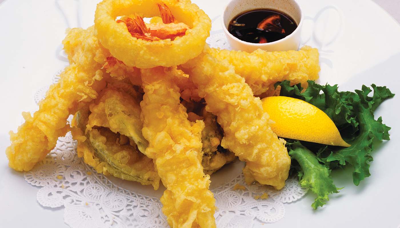 Order K3. Shrimp and Veggie Tempura food online from Teri Teri Japanese Restaurant store, Union City on bringmethat.com