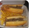 Order Cheese Steak Sandwich food online from Purple Pizza & Grill store, Ewing on bringmethat.com