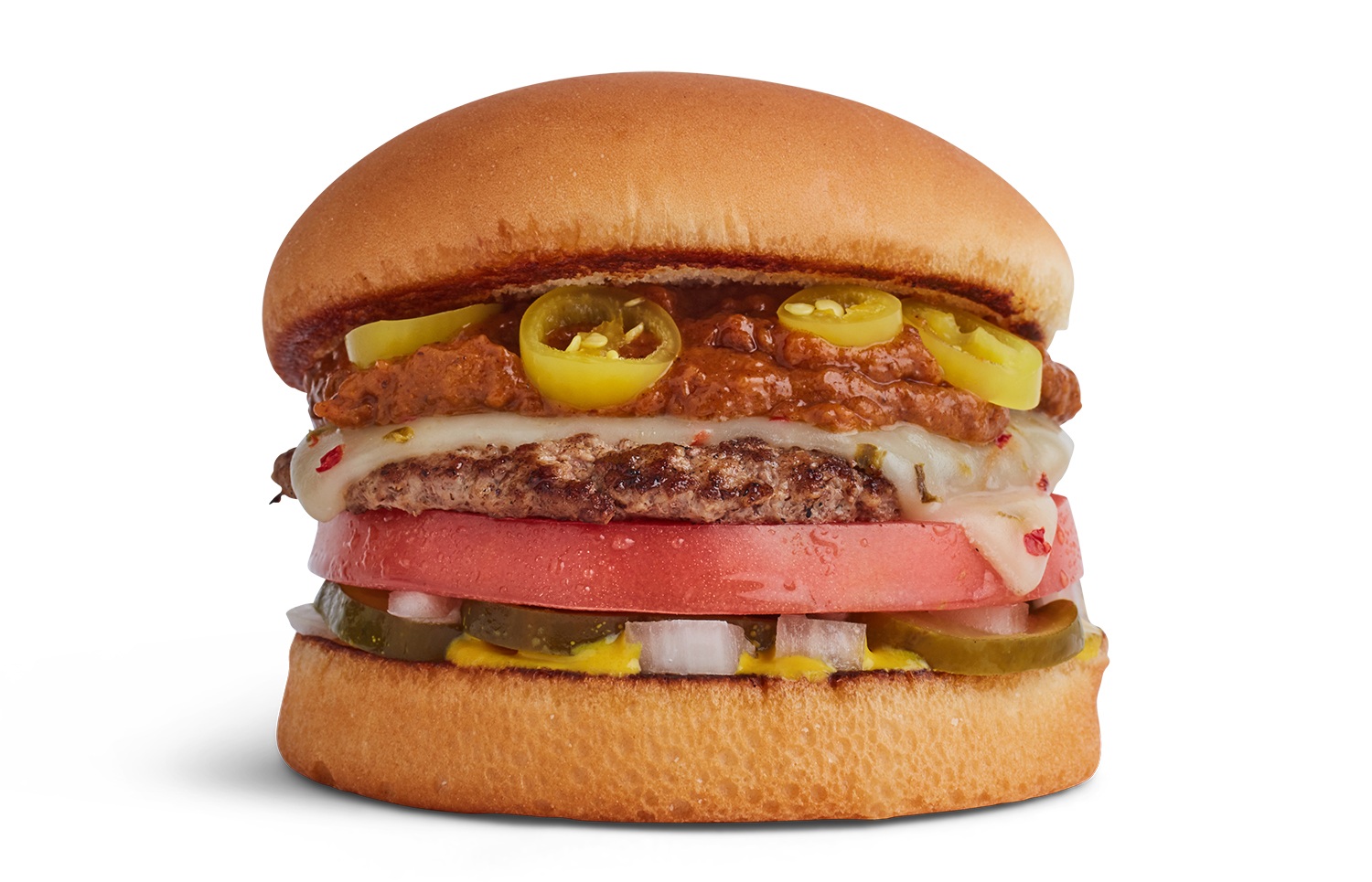 Order Caliente Burger food online from Original Tommy store, Pasadena on bringmethat.com