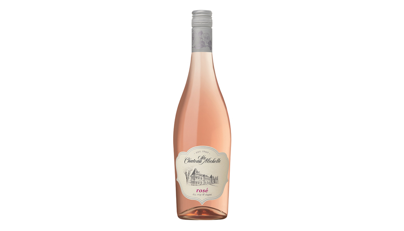 Order Chateau Ste. Michelle Columbia Valley Rosé 750 ml food online from Liquor Palace store, Burbank on bringmethat.com