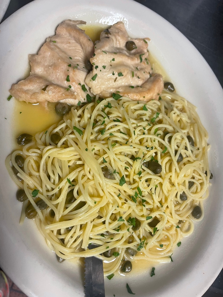 Order Chicken Picatta food online from New York J and P Pizza store, Mount Airy on bringmethat.com