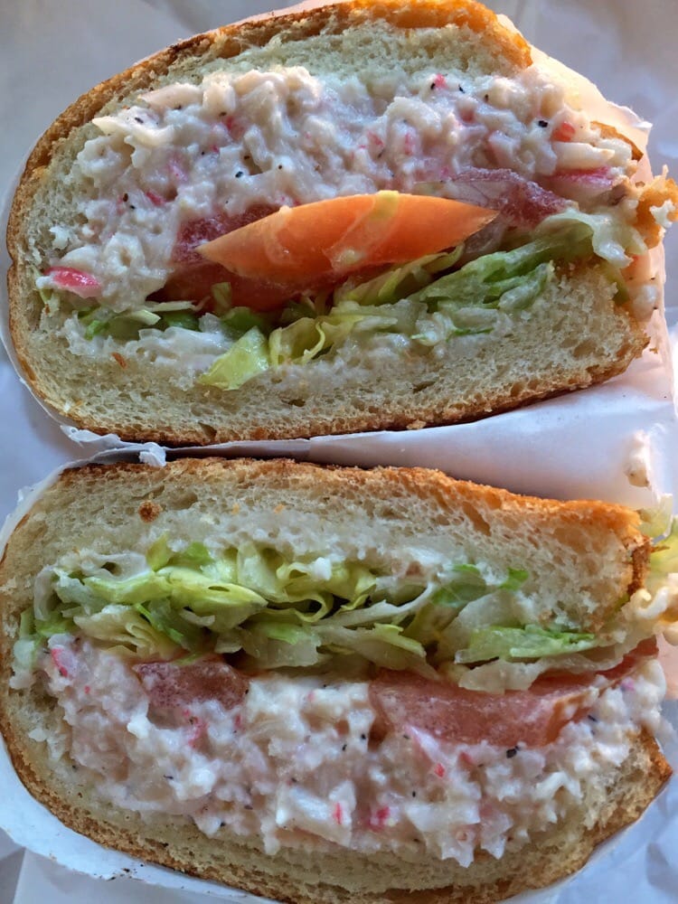 Order Crab Sandwich food online from Bay Subs & Deli store, San Francisco on bringmethat.com