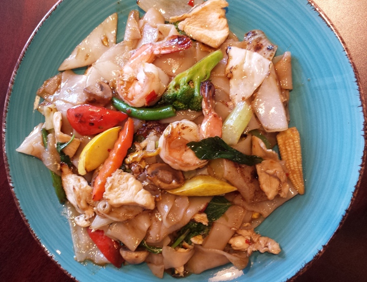 Order Pad Kee Mao** food online from Pad Thai Restaurant store, Quincy on bringmethat.com