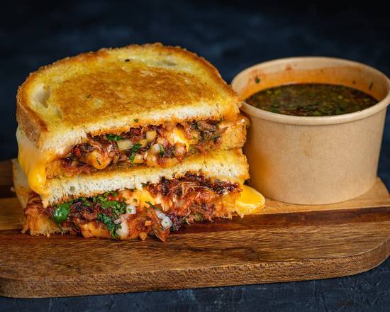Order Birria Grilled Cheese food online from Grater Grilled Cheese store, Chula Vista on bringmethat.com