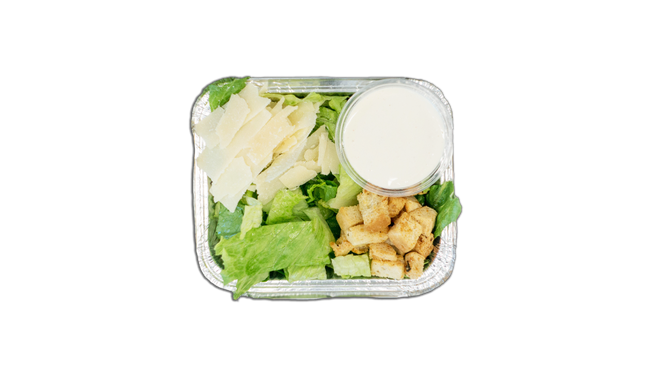 Order Caesar Side Salad 3rd Party food online from Lucky Slice Pizza store, Ogden on bringmethat.com