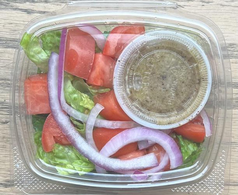 Order Small Salad Side (12 Oz) food online from Gyro Gyro store, Hartsdale on bringmethat.com