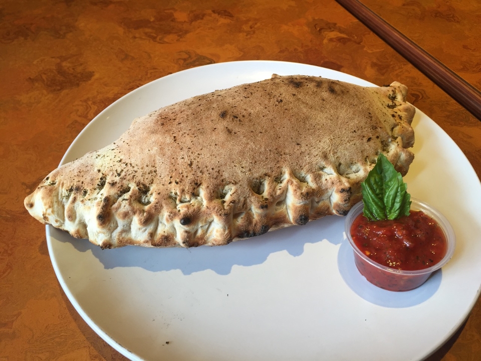 Order Romagna Calzone food online from Smashing Tomato store, Lexington on bringmethat.com