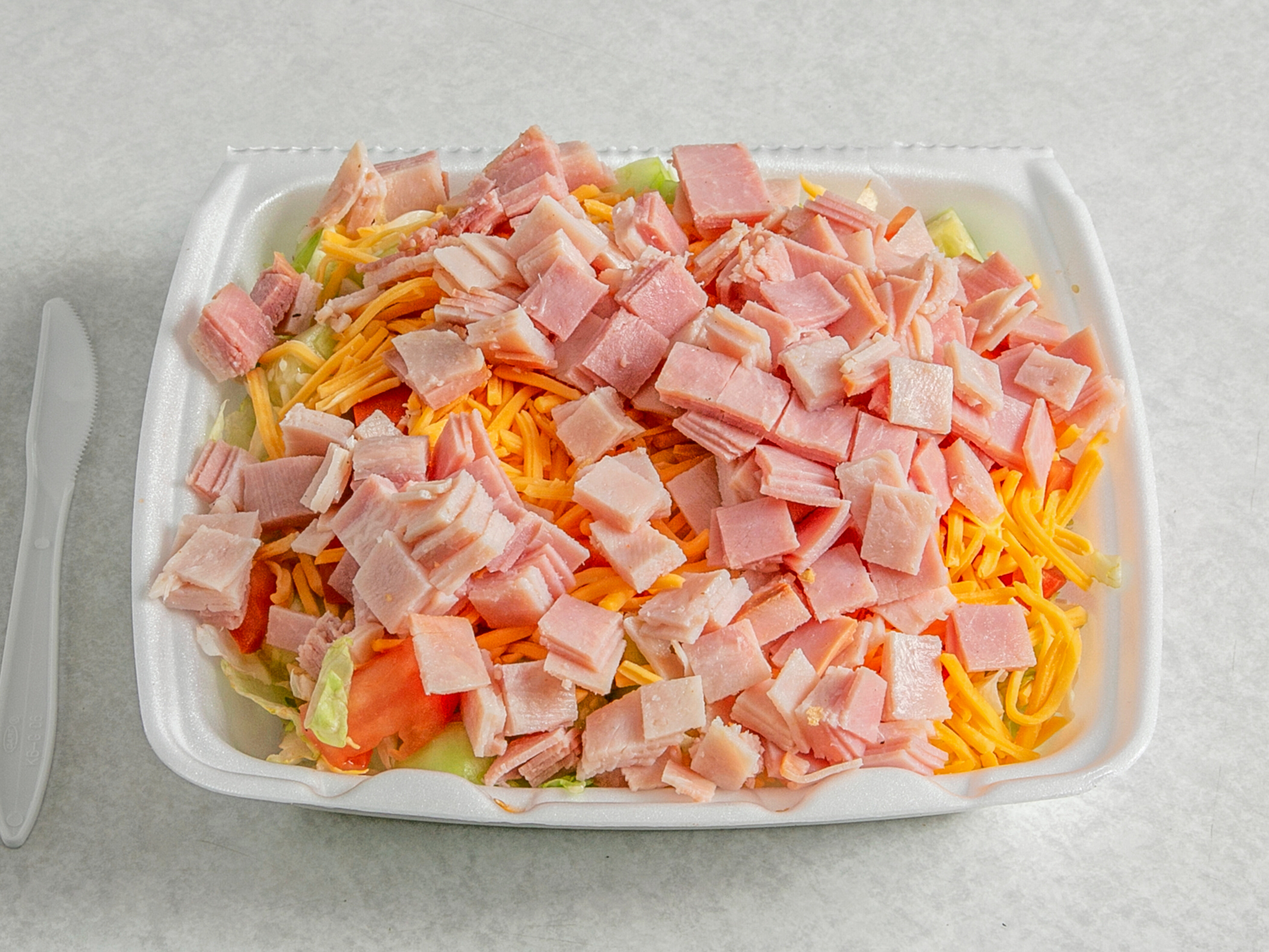 Order CHEF SALAD Large food online from Edwards Pharmacy store, Ayden on bringmethat.com