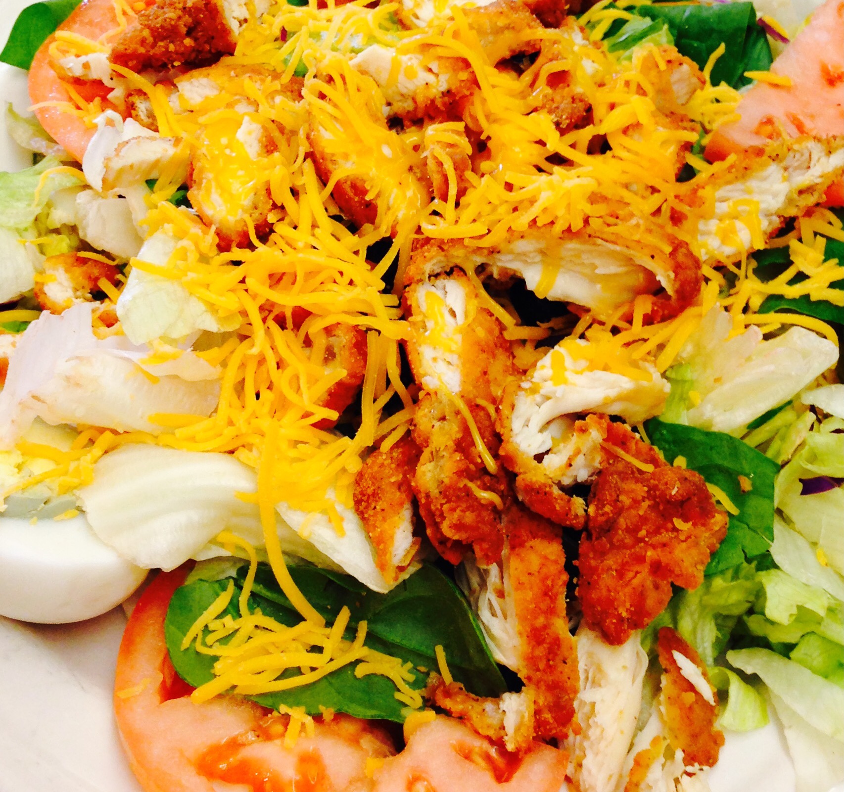 Order Chicken Breast Salad food online from Parkway Family Restaurant store, Madison on bringmethat.com