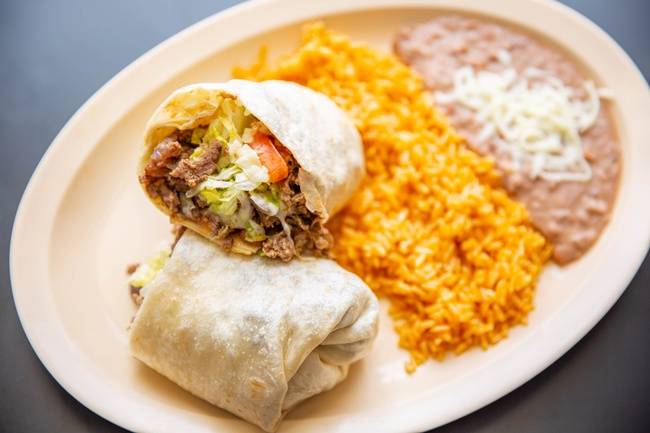 Order Burrito Dinner food online from El Famous Burrito store, Glendale Heights on bringmethat.com