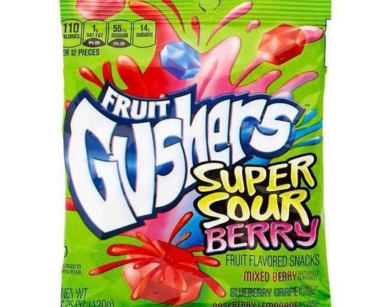 Order Gushers Super Sour Berry food online from Fialkoff Kosher Pizza store, Lawrence on bringmethat.com