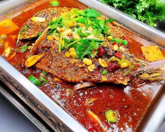 Order 食尚麻辣烤鱼️️️樂Numbing & Spicy BBQ Whole Fish  food online from Fashion Wok store, Sunnyvale on bringmethat.com