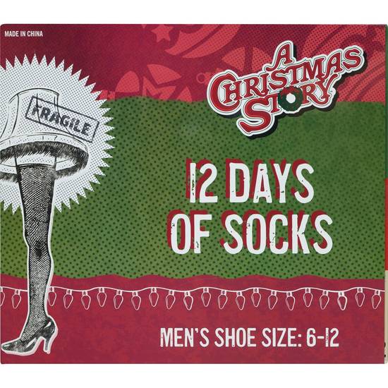 Order 12 Days of Socks, A Christmas Story food online from CVS store, LANCASTER on bringmethat.com