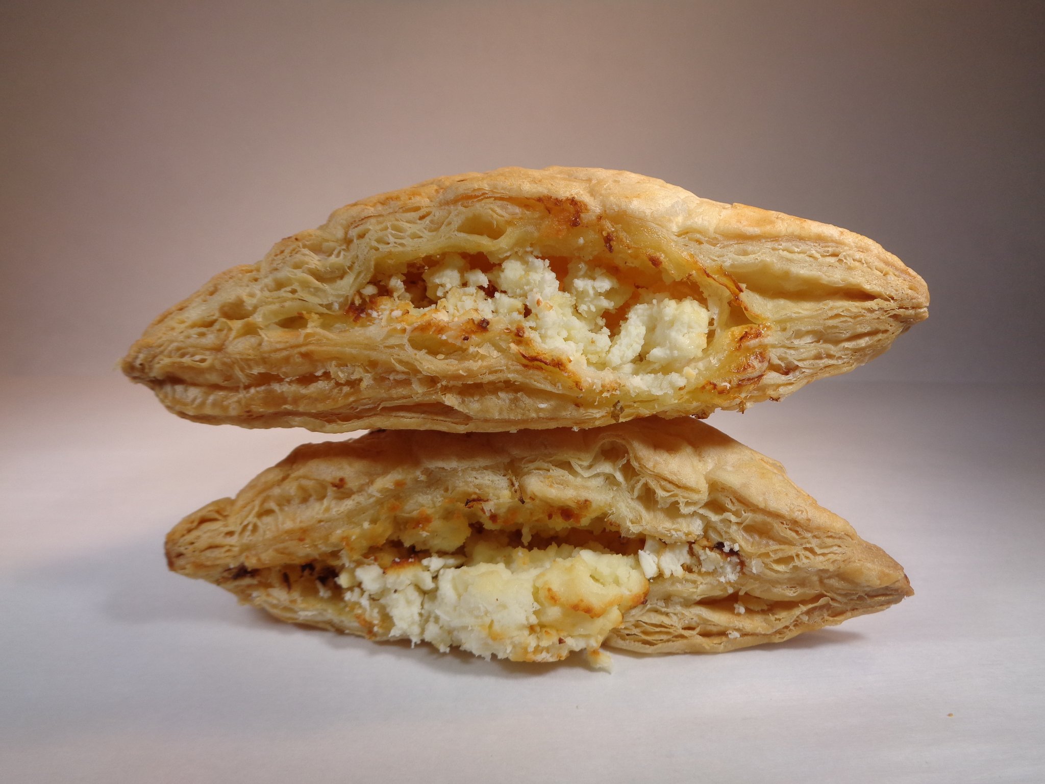 Order Feta Cheese Puff Pastry - 2 Pieces food online from Lema Bakery store, Houston on bringmethat.com