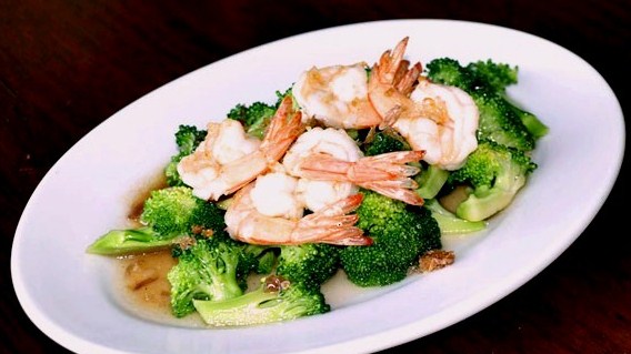 Order 11. Shrimp with Broccoli food online from Thai Original Bbq store, Los Angeles on bringmethat.com