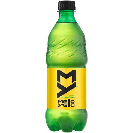 Order Mello Yello Citrus Flavored Soda food online from Deerings Market store, Traverse City on bringmethat.com