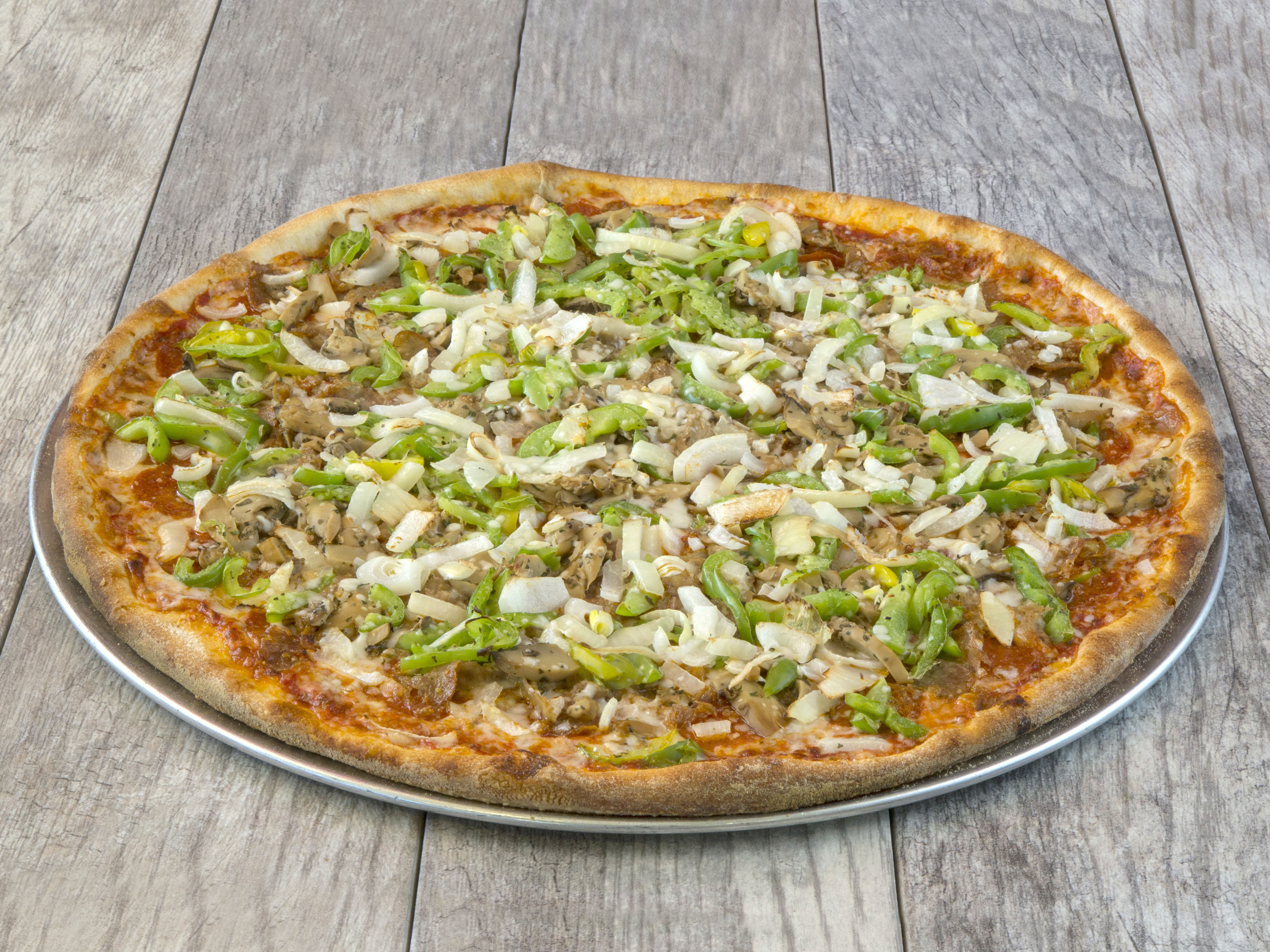 Order Supreme Pie food online from Famous Ray's Pizza store, Glendale on bringmethat.com