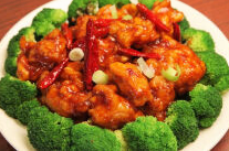 Order C6. General Tso's Chicken Dinner Combo food online from Spring Garden store, Clifton on bringmethat.com