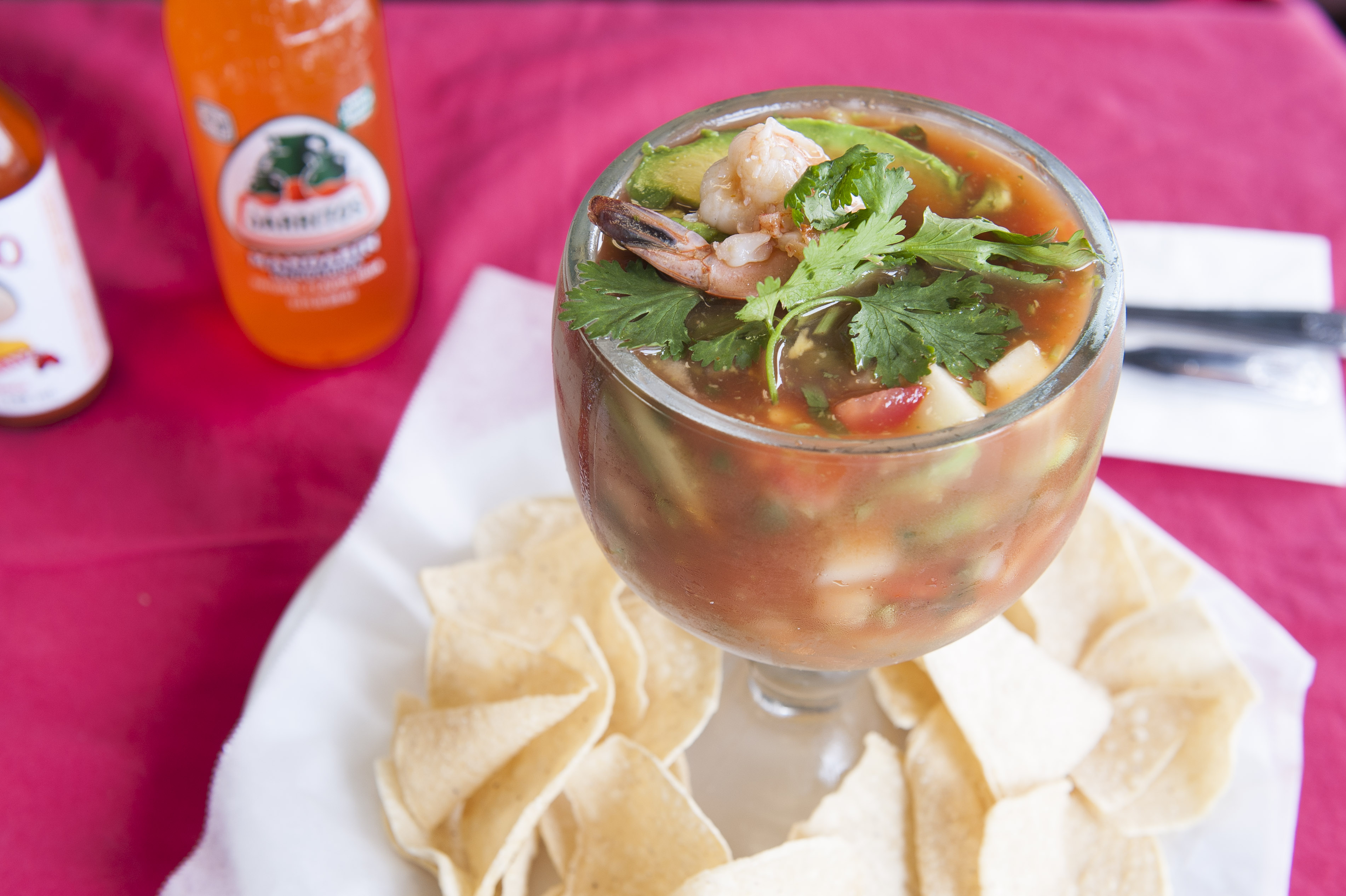 Order Shrimp Cocktail food online from RJM Mexican Grill store, Sun Valley on bringmethat.com
