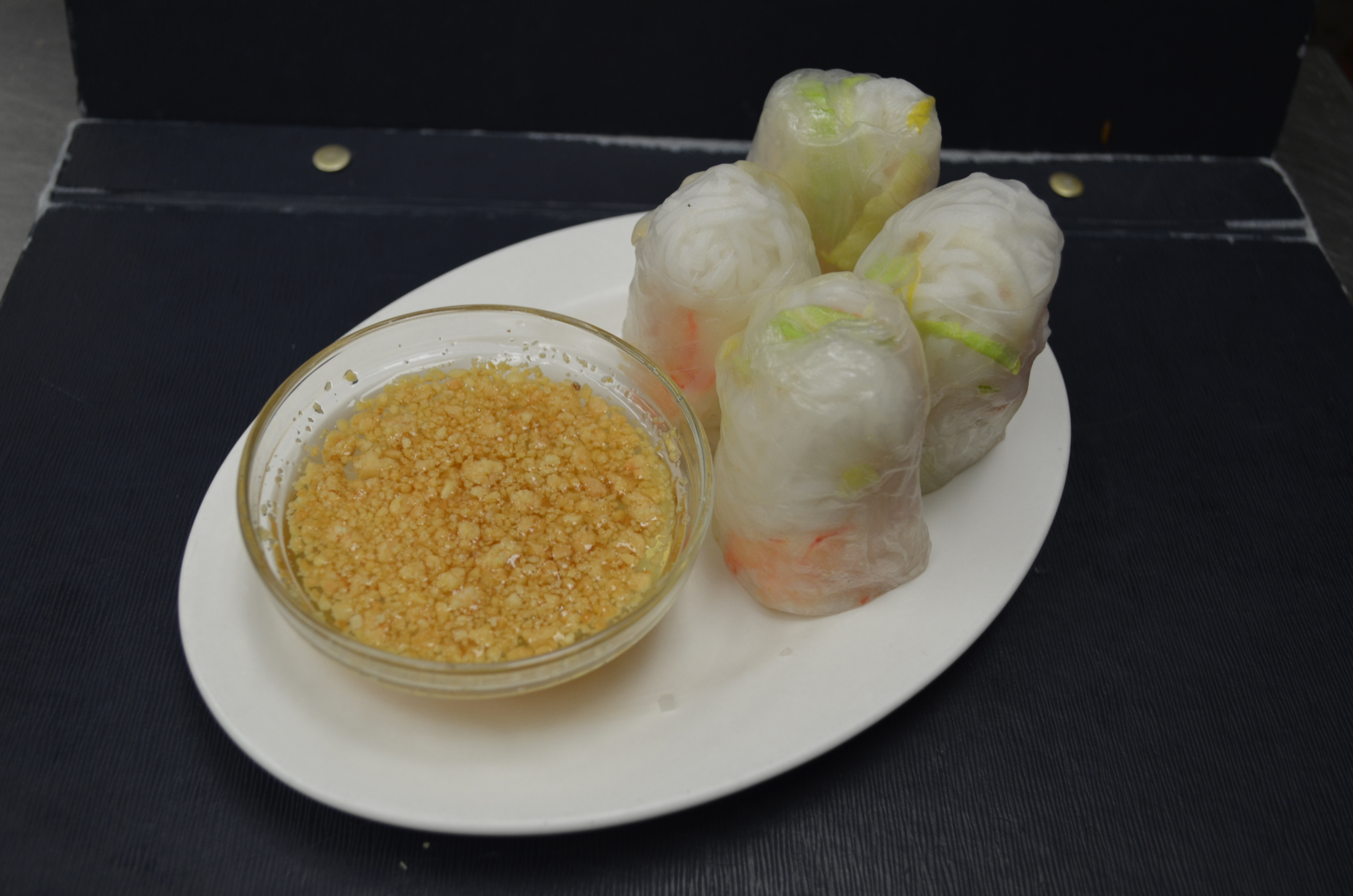 Order (2pc) Shrimp Nime Chow  两条 越南 虾卷 food online from Khoo Restaurant store, West Warwick on bringmethat.com