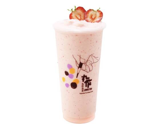Order Strawberry Smoothie food online from One Zo store, Los Angeles on bringmethat.com