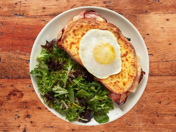 Order Croque Madame food online from La Madeleine Country French Cafe store, Bailey's Crossroads on bringmethat.com